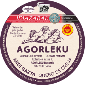 Queso Idiazabal Agorleku Natural