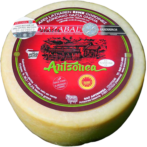 Queso Idiazabal Antsonea Natural