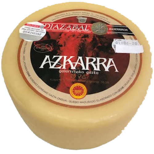 Queso Idiazabal Azkarra Natural